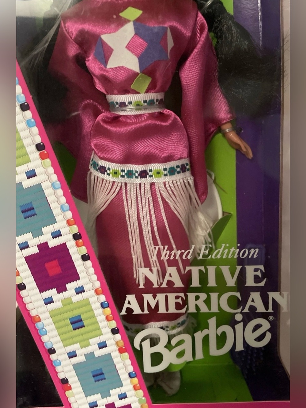 Barbie Vintage 1994 Third Ed. Native American World Collection, Box Wear 1 Owner - Picture 4 of 10